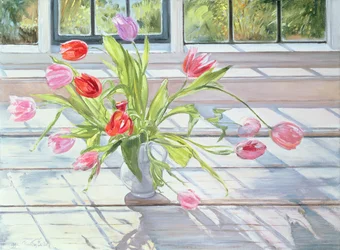 Tulipes dans la lumière du soir, 1990